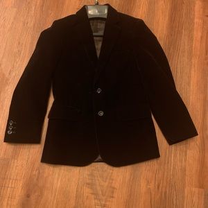 Boys velvet blazer
